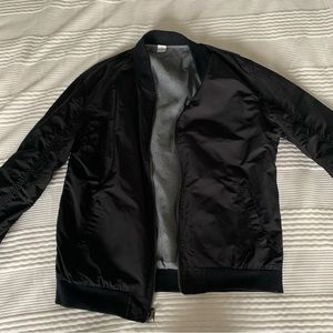 Black Bomber Jacket